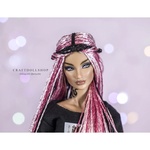 Photo of Парик на ОГ 8.9 (ФР, Межевика, и пр.) - розовый + черный