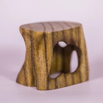 Photo of журнальный Столик/подставка для цветов для кукол 1/6 30см Карагач - вяз