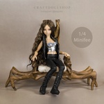 Photo of Кресло - Паук для кукол 1/4 - дерево Орех