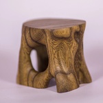 Photo of журнальный Столик/подставка для цветов для кукол 1/6 30см Карагач - вяз