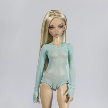 Photo of Боди мятное полупрозрачное