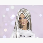 Photo of Парик на ОГ 8.9 (ФР, Межевика, и пр.) - русый+белый