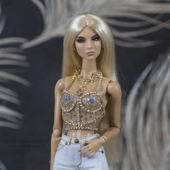 Photo of Корсаж - бабочки для Fashion Royalty