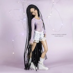 Photo of Парик 6-7 Minifee (17см) Экстра длинный черный