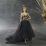 Photo of Корсаж черный с золотом для Poppy Parker