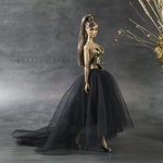 Photo of Корсаж черный с золотом для Poppy Parker