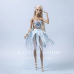 Photo of Корсаж сине-голубой для Fashion Royalty