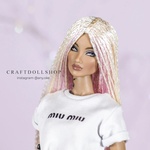 Photo of Парик на ОГ 8.9 (ФР, Межевика, и пр.) - блонд с розовым