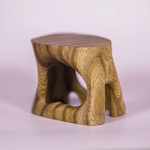 Photo of журнальный Столик/подставка для цветов для кукол 1/6 30см Карагач - вяз