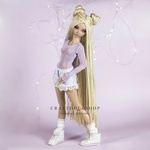 Photo of Парик 6-7 Minifee (17см) Экстра длинный блонд