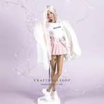 Photo of Парик на ОГ 8.9 (ФР, Межевика, и пр.) - блонд с розовым