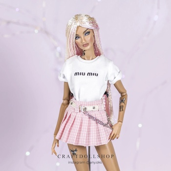 Photo of Парик на ОГ 8.9 (ФР, Межевика, и пр.) - блонд с розовым