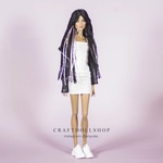 Photo of Парик на ОГ 8.9 (ФР, Межевика, и пр.) - черный с розовым