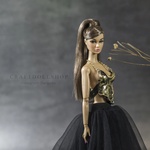 Photo of Корсаж черный с золотом для Poppy Parker