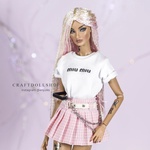 Photo of Парик на ОГ 8.9 (ФР, Межевика, и пр.) - блонд с розовым